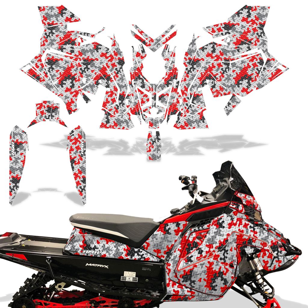 Camoplate - RED design