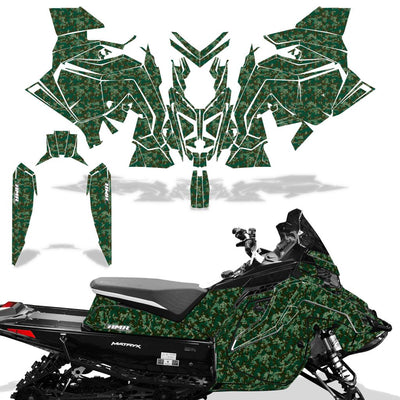 Digi Camo - Army Green design