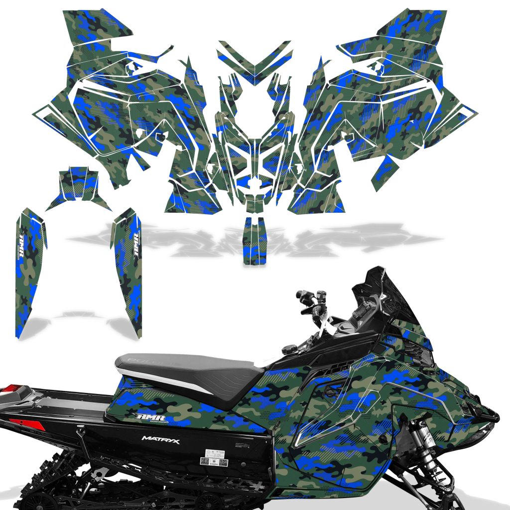 Slash Camo - BLUE design