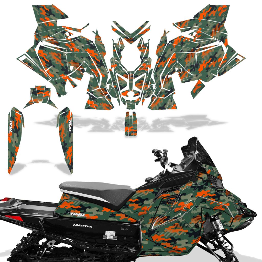 Slash Camo - ORANGE design