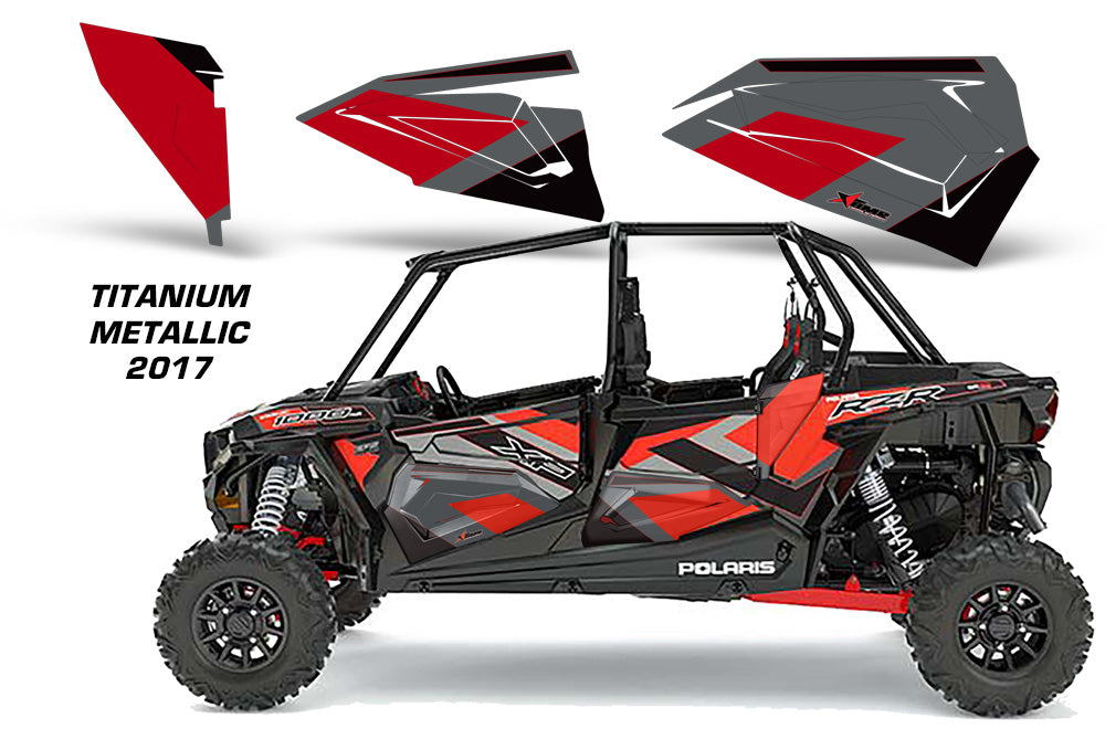 Polaris RZR 1000XP Lower-Door OEM Graphics for 4-Door