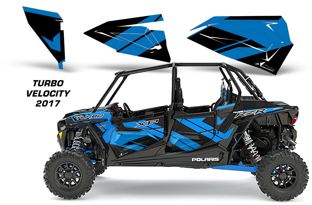 Polaris RZR 1000XP Lower-Door OEM Graphics for 4-Door