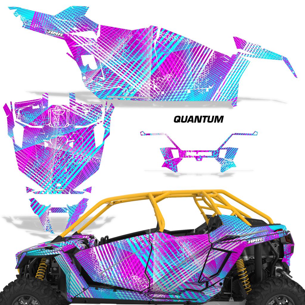 Polaris RZR Pro 4-Door Graphics (2019-2024)