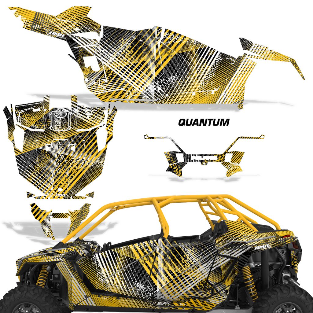 Polaris RZR Pro 4-Door Graphics (2019-2024)