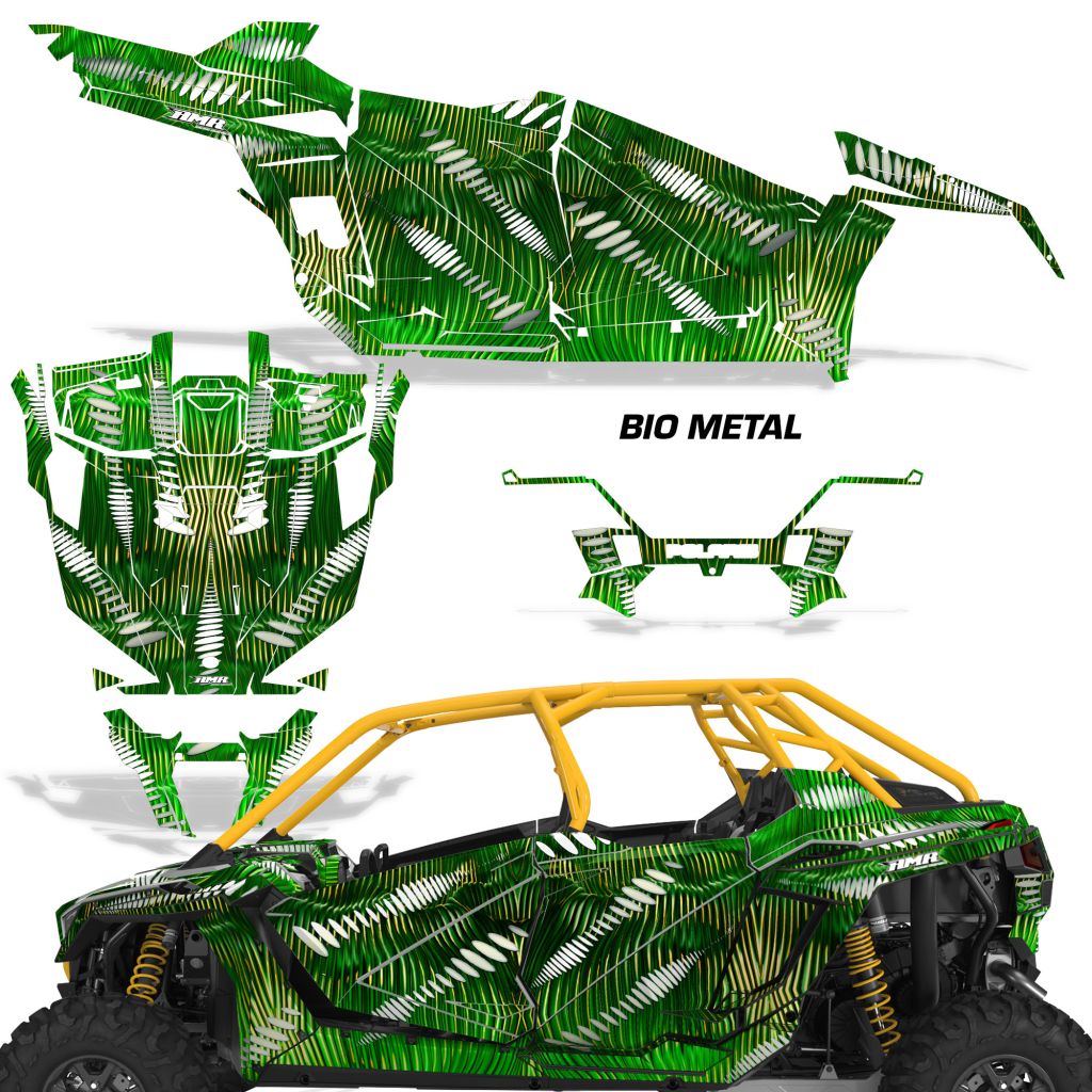 Polaris RZR Pro 4-Door Graphics (2019-2024)