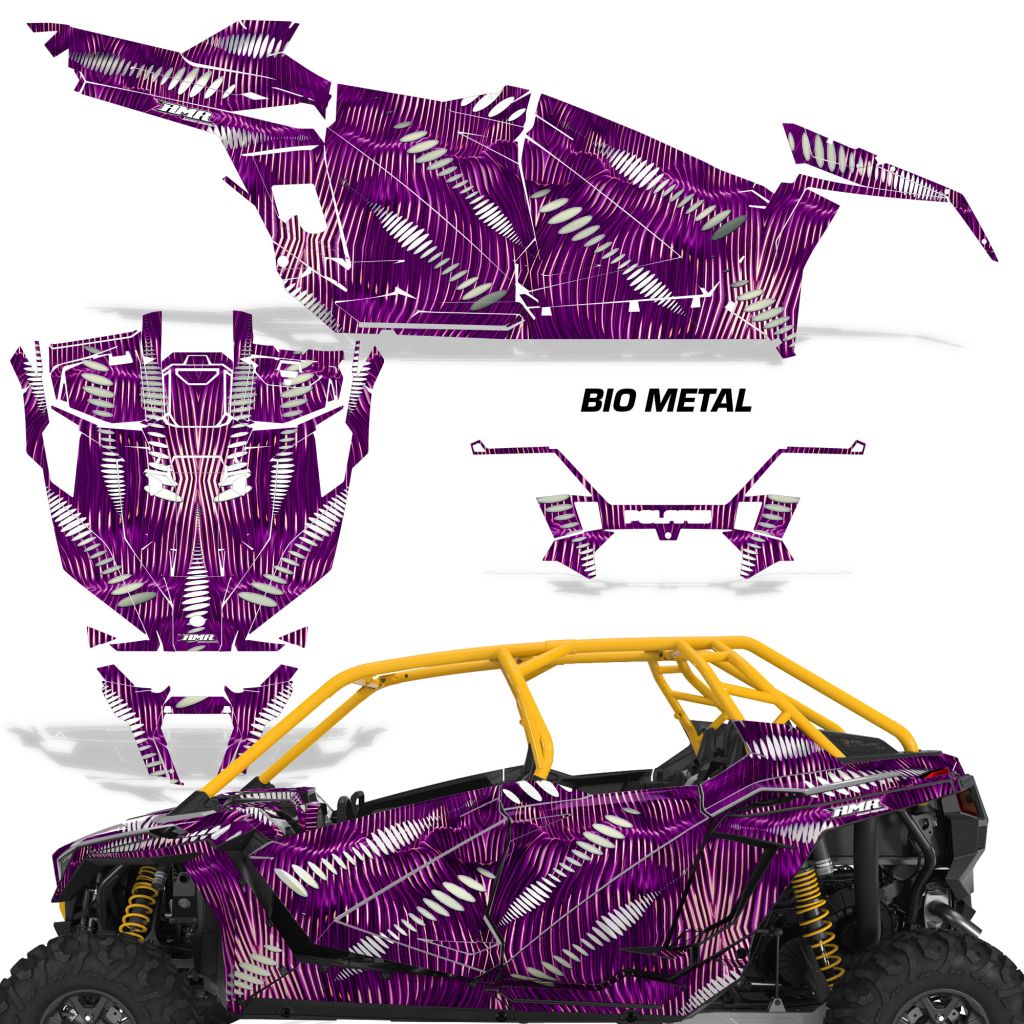 Polaris RZR Pro 4-Door Graphics (2019-2024)