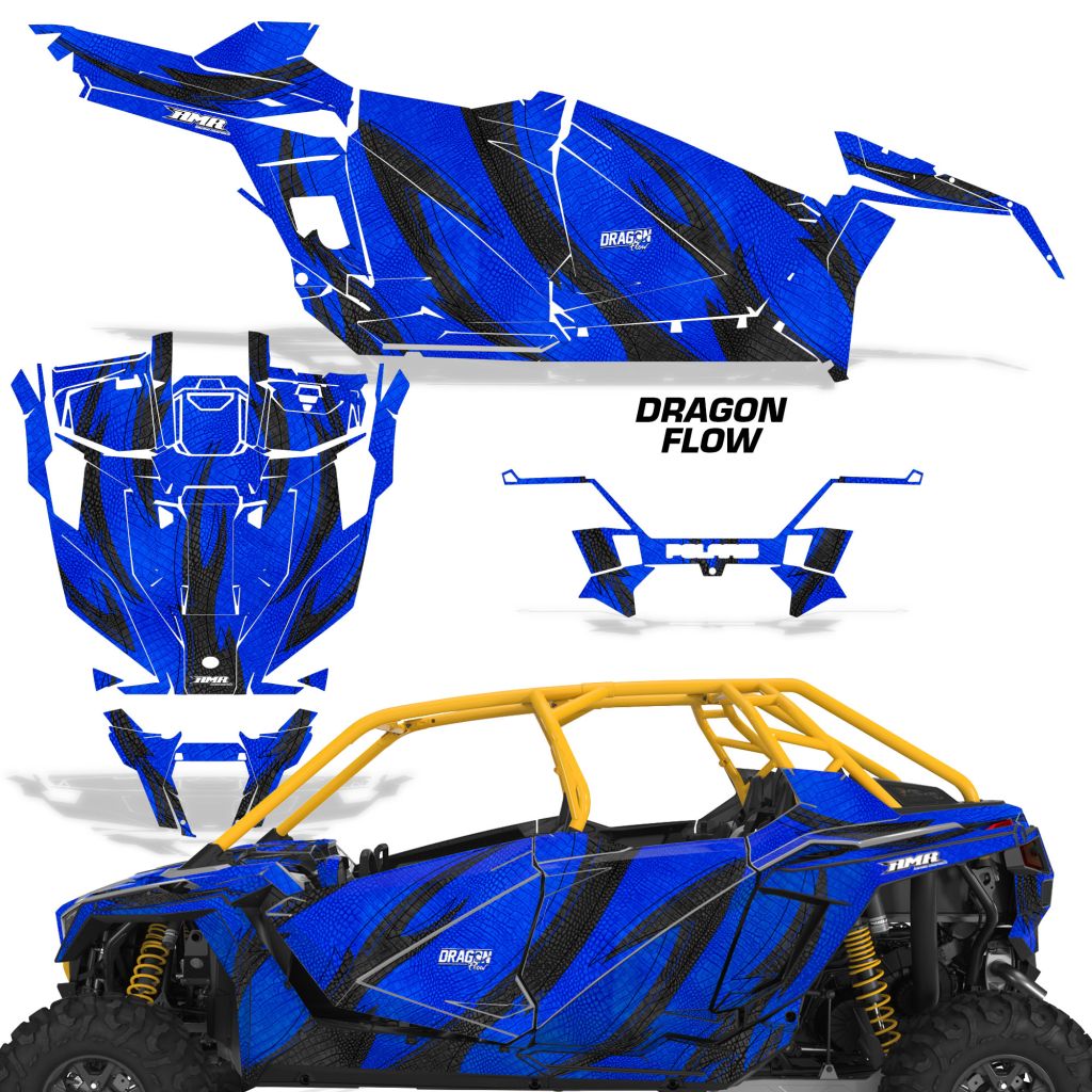 Polaris RZR Pro 4-Door Graphics (2019-2024)