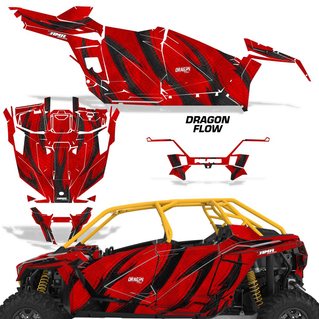 Polaris RZR Pro 4-Door Graphics (2019-2024)