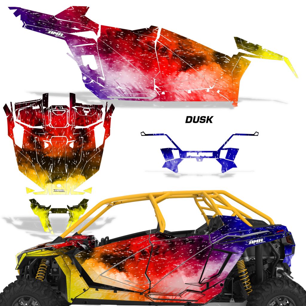 Polaris RZR Pro 4-Door Graphics (2019-2024)