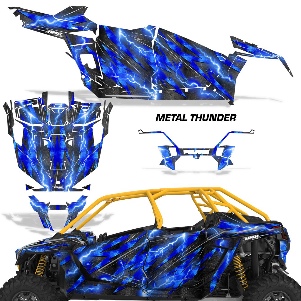 Polaris RZR Pro 4-Door Graphics (2019-2024)