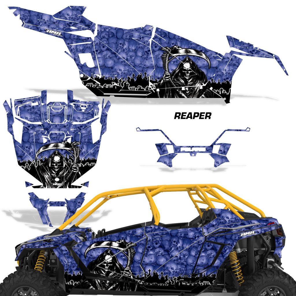 Polaris RZR Pro 4-Door Graphics (2019-2024)