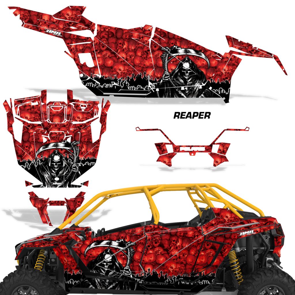 Polaris RZR Pro 4-Door Graphics (2019-2024)