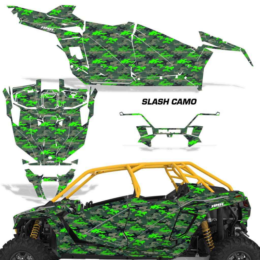 Polaris RZR Pro 4-Door Graphics (2019-2024)
