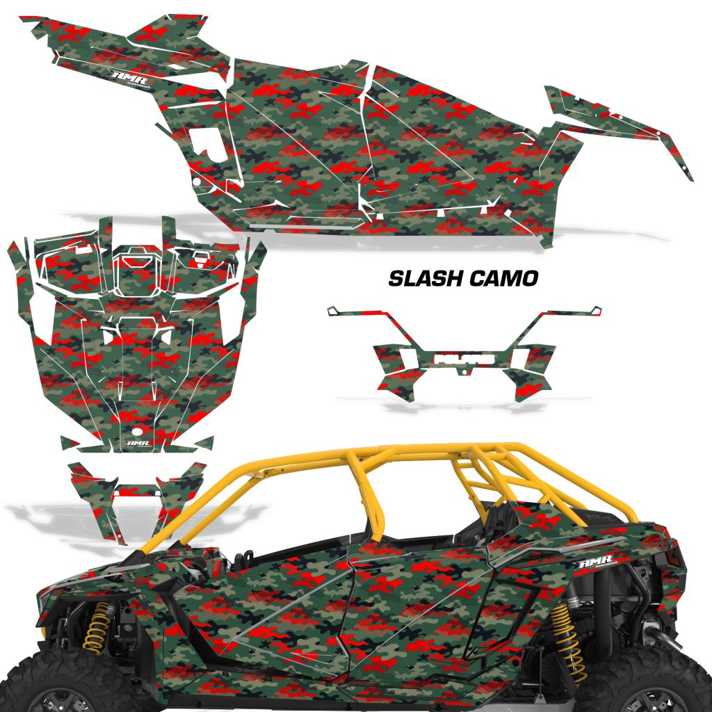 Polaris RZR Pro 4-Door Graphics (2019-2024)