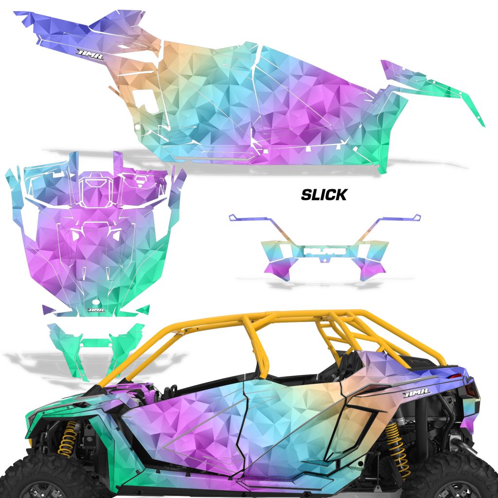 Polaris RZR Pro 4-Door Graphics (2019-2024)