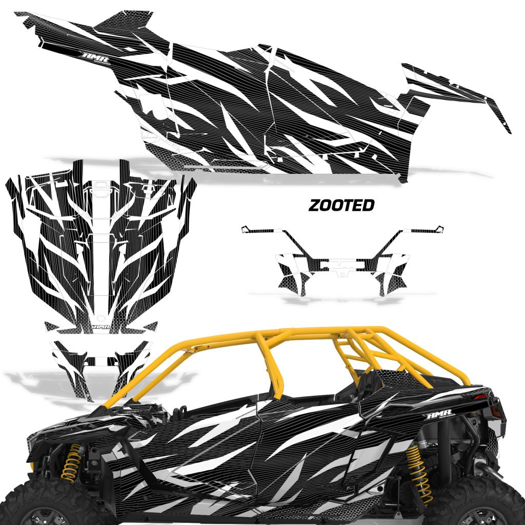 Polaris RZR Pro 4-Door Graphics (2019-2024)