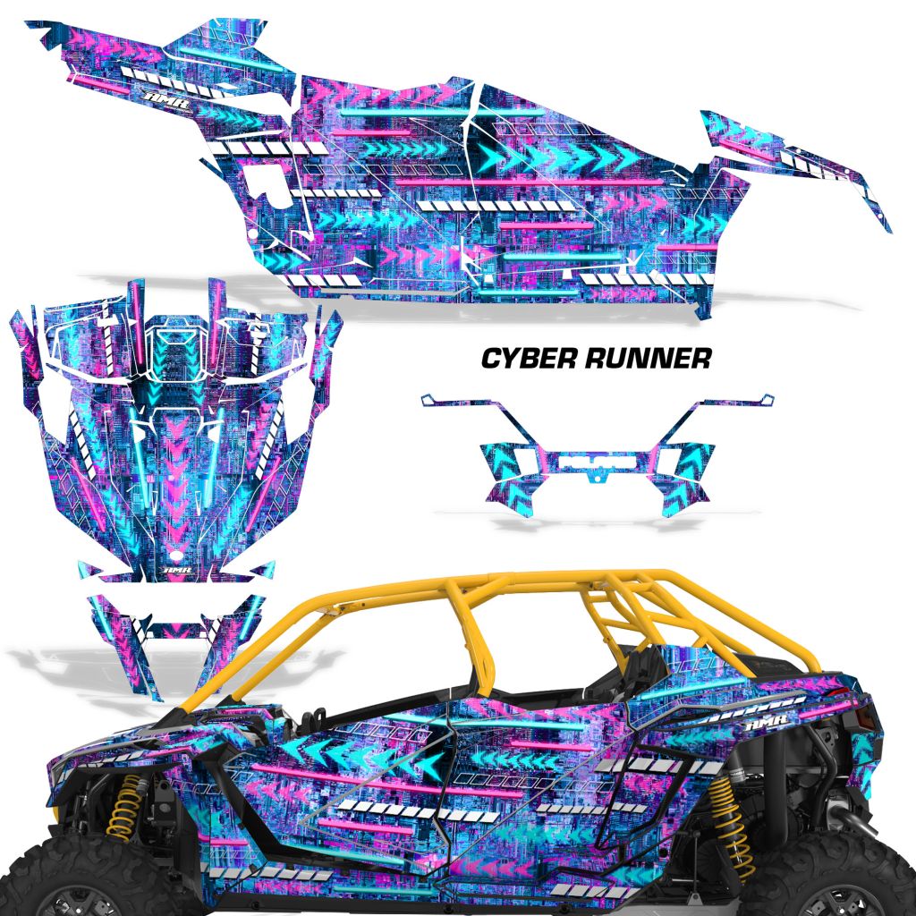 Polaris RZR Pro 4-Door Graphics (2019-2024)