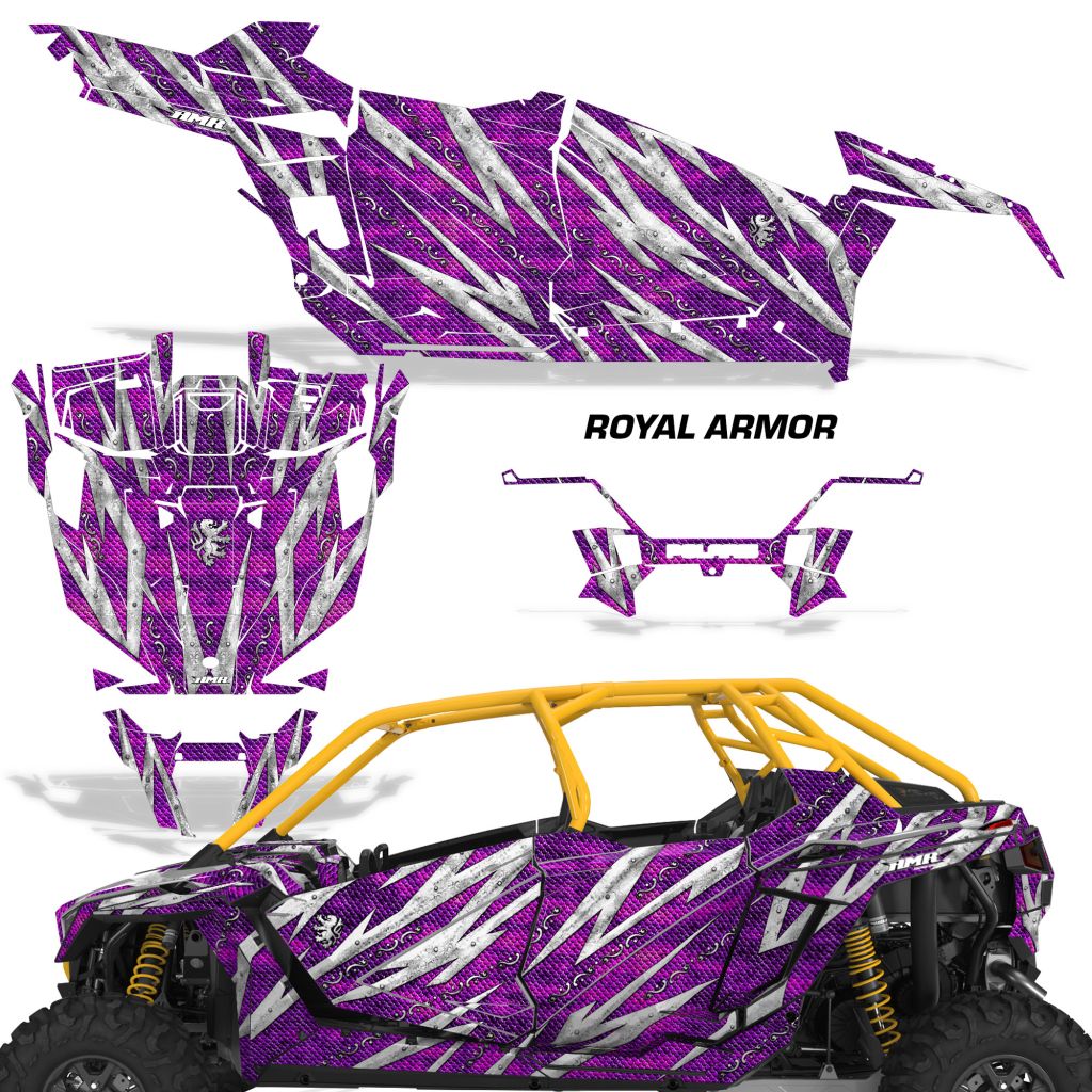 Polaris RZR Pro 4-Door Graphics (2019-2024)