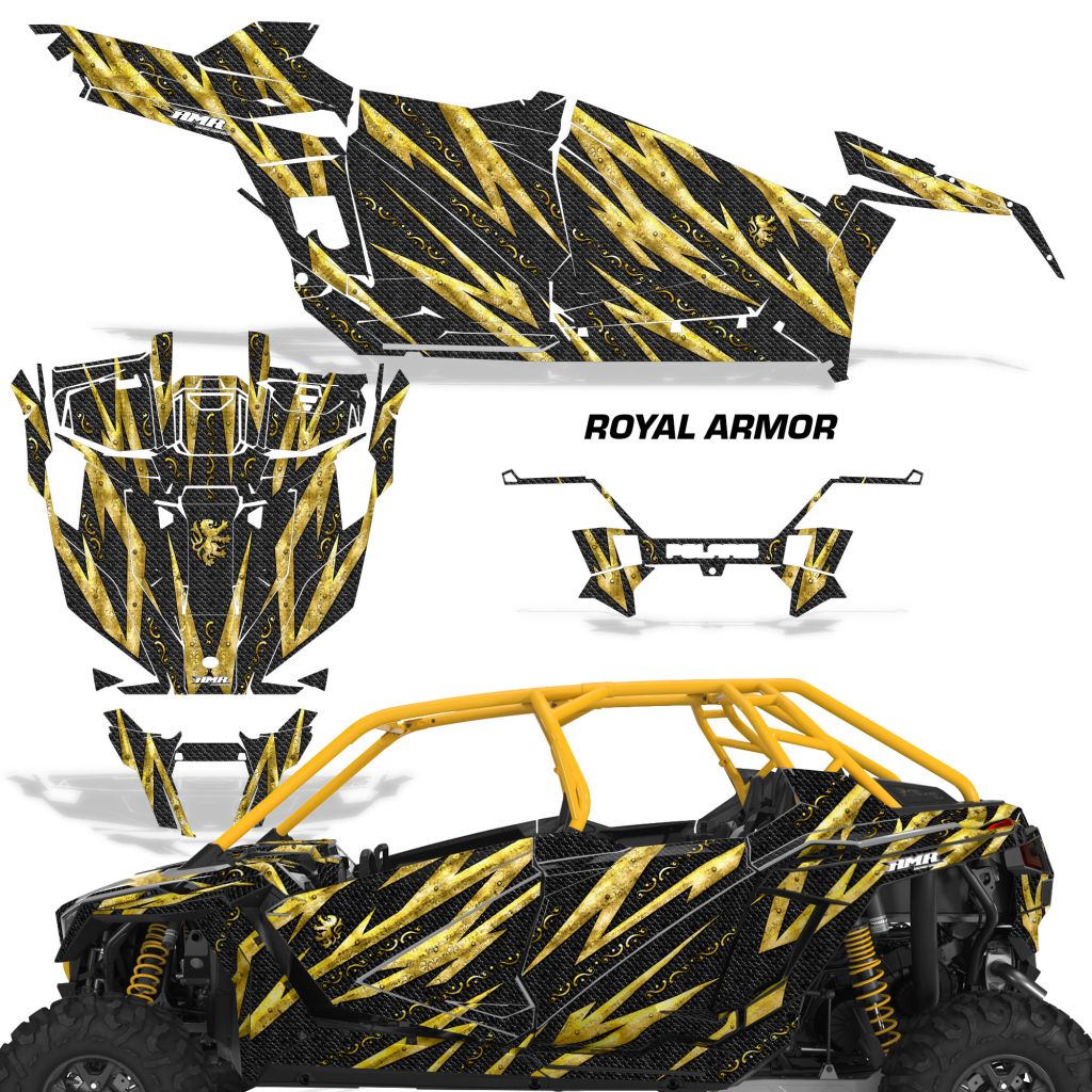 Polaris RZR Pro 4-Door Graphics (2019-2024)