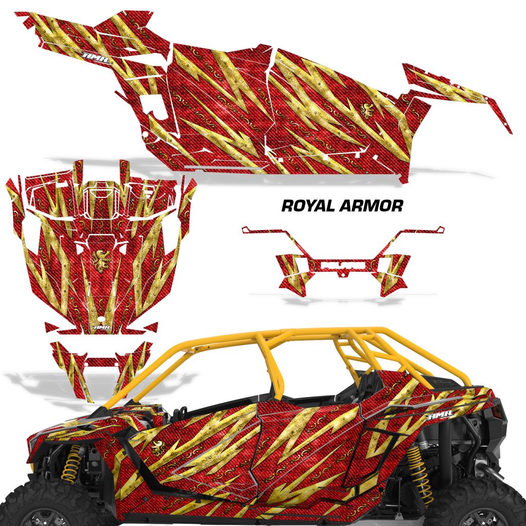 Polaris RZR Pro 4-Door Graphics (2019-2024)
