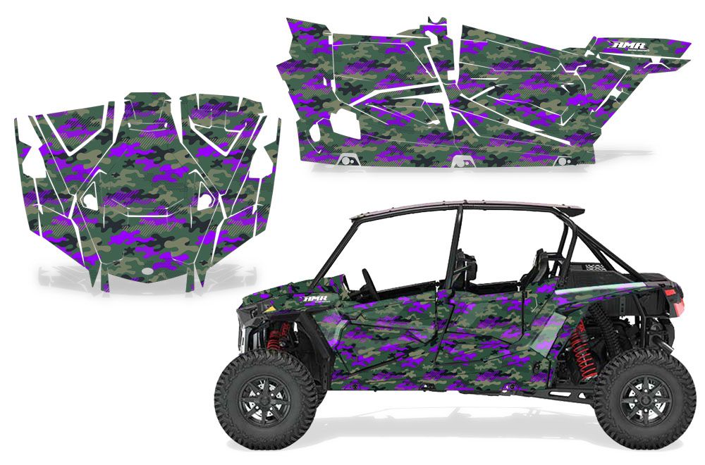 Slash Camo - Purple Design