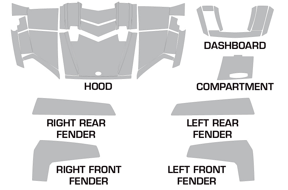 Ranger 800 Graphics - 4x4 and EFI - Invision Artworks Powersports