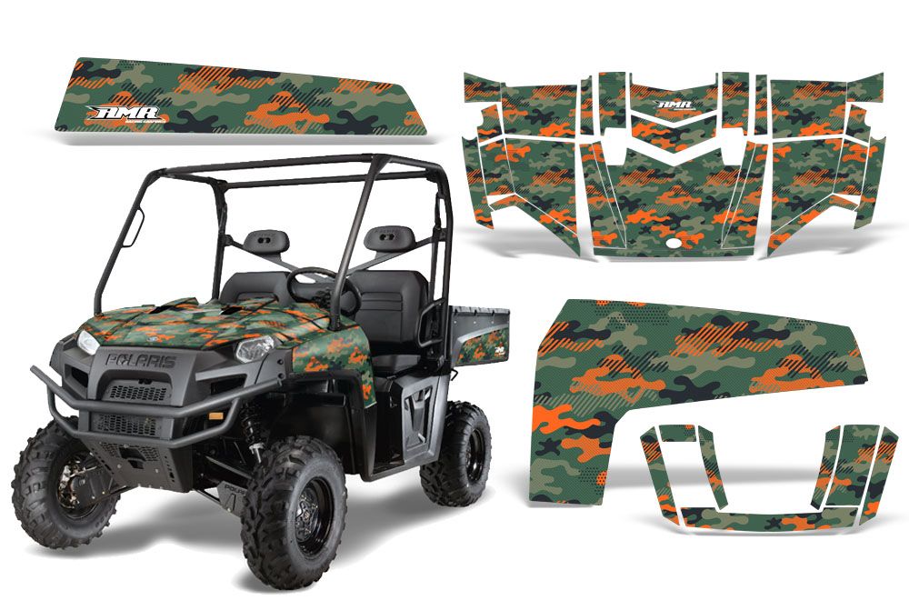 Slash Camo - Orange Design