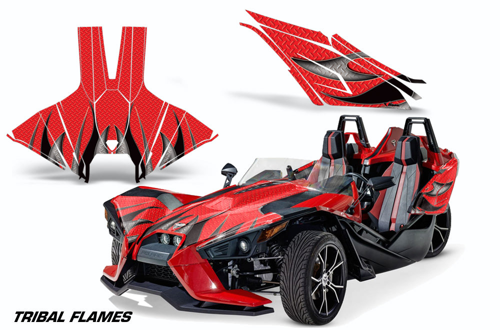 Polaris Slingshot SL Partial Coverage Graphics Kit (2015-2022)