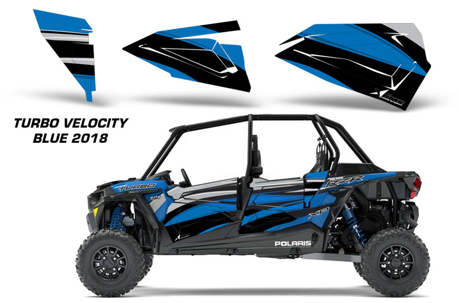 Polaris RZR 1000XP Lower-Door OEM Graphics for 4-Door