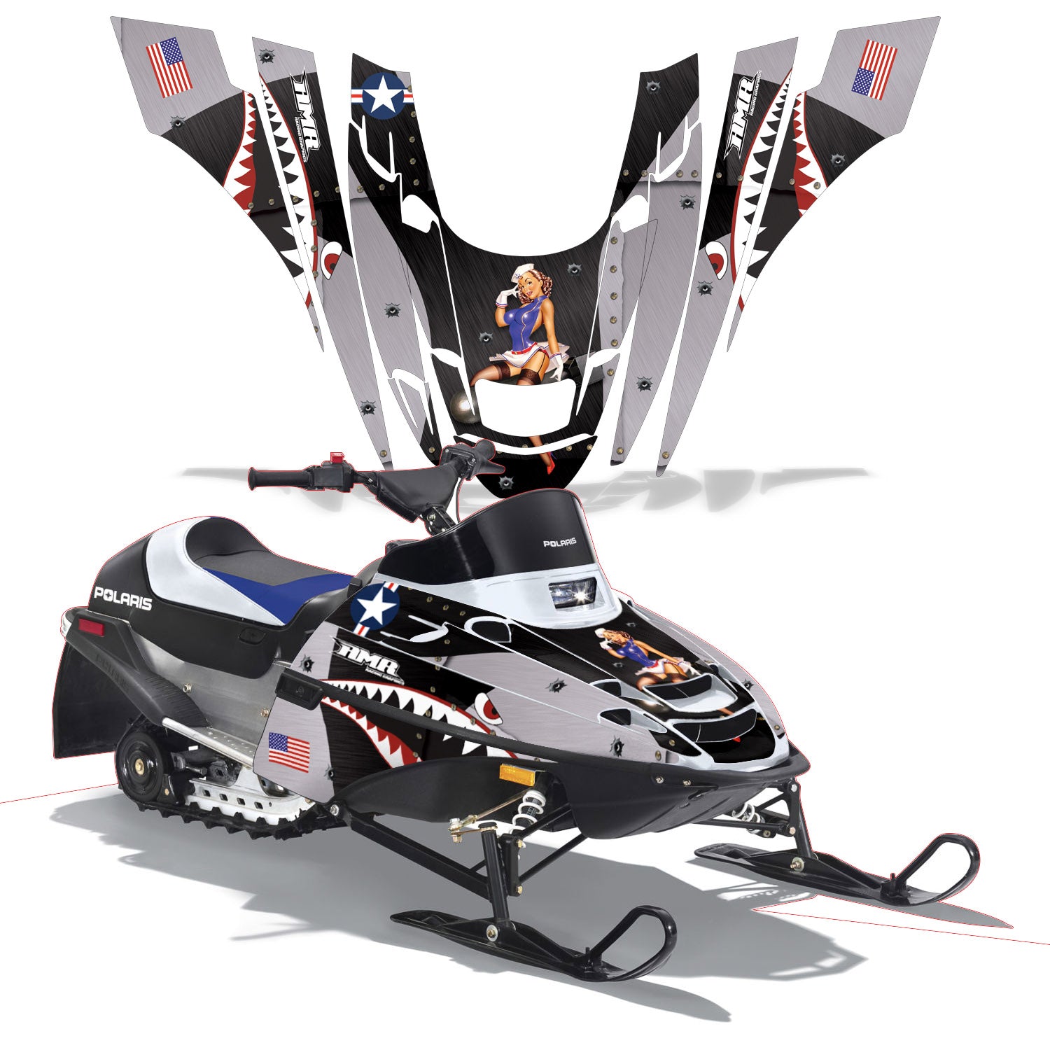 Polaris XC 120 (2000-2020) Snowmobile Graphics