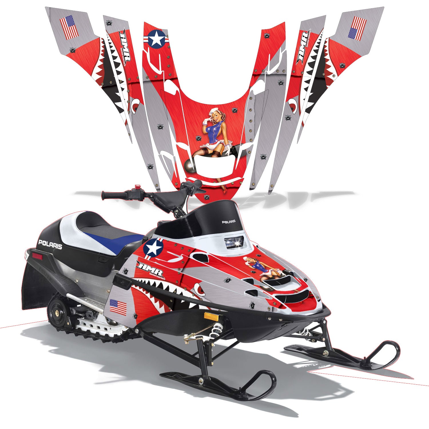 Polaris XC 120 (2000-2020) Snowmobile Graphics