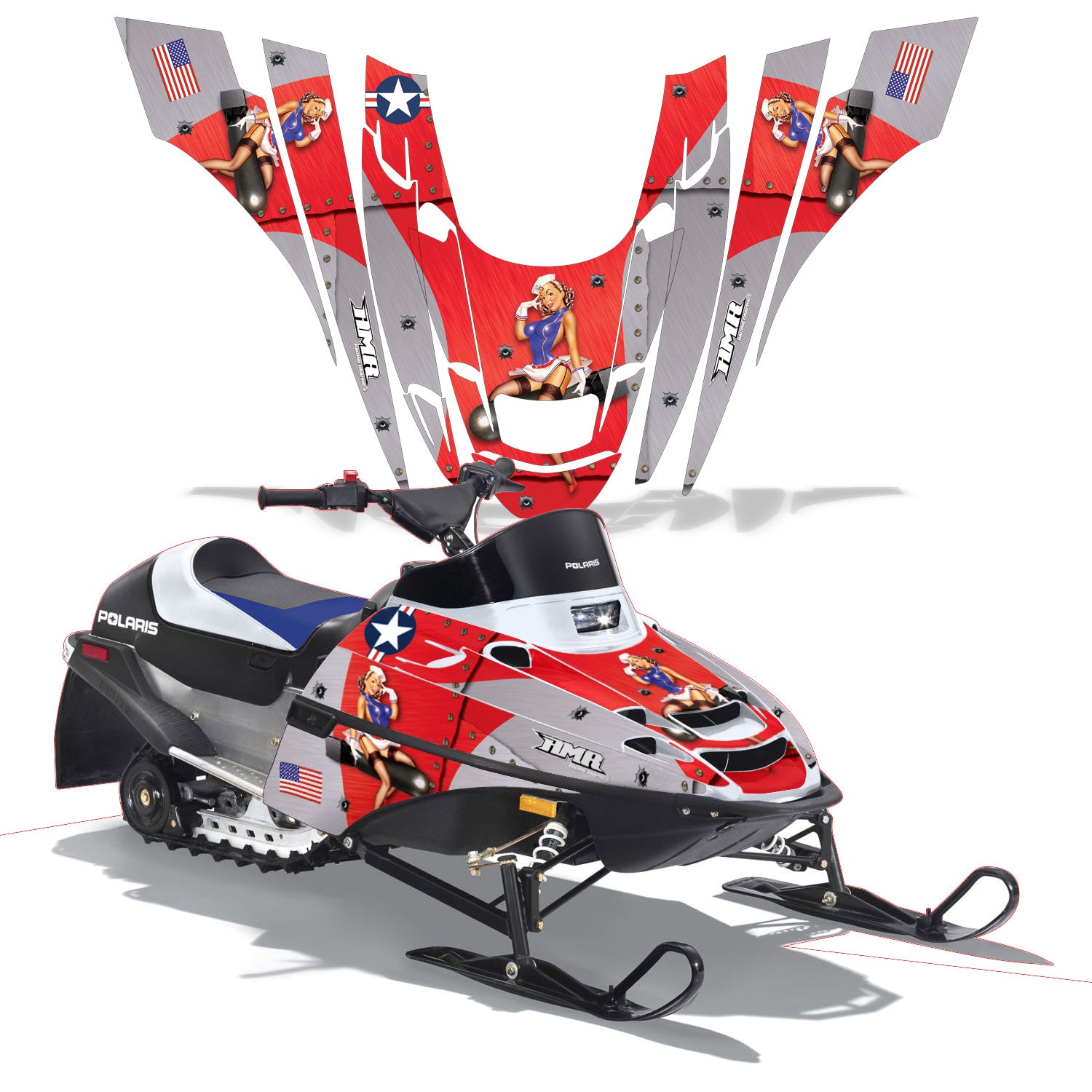 Polaris XC 120 (2000-2020) Snowmobile Graphics