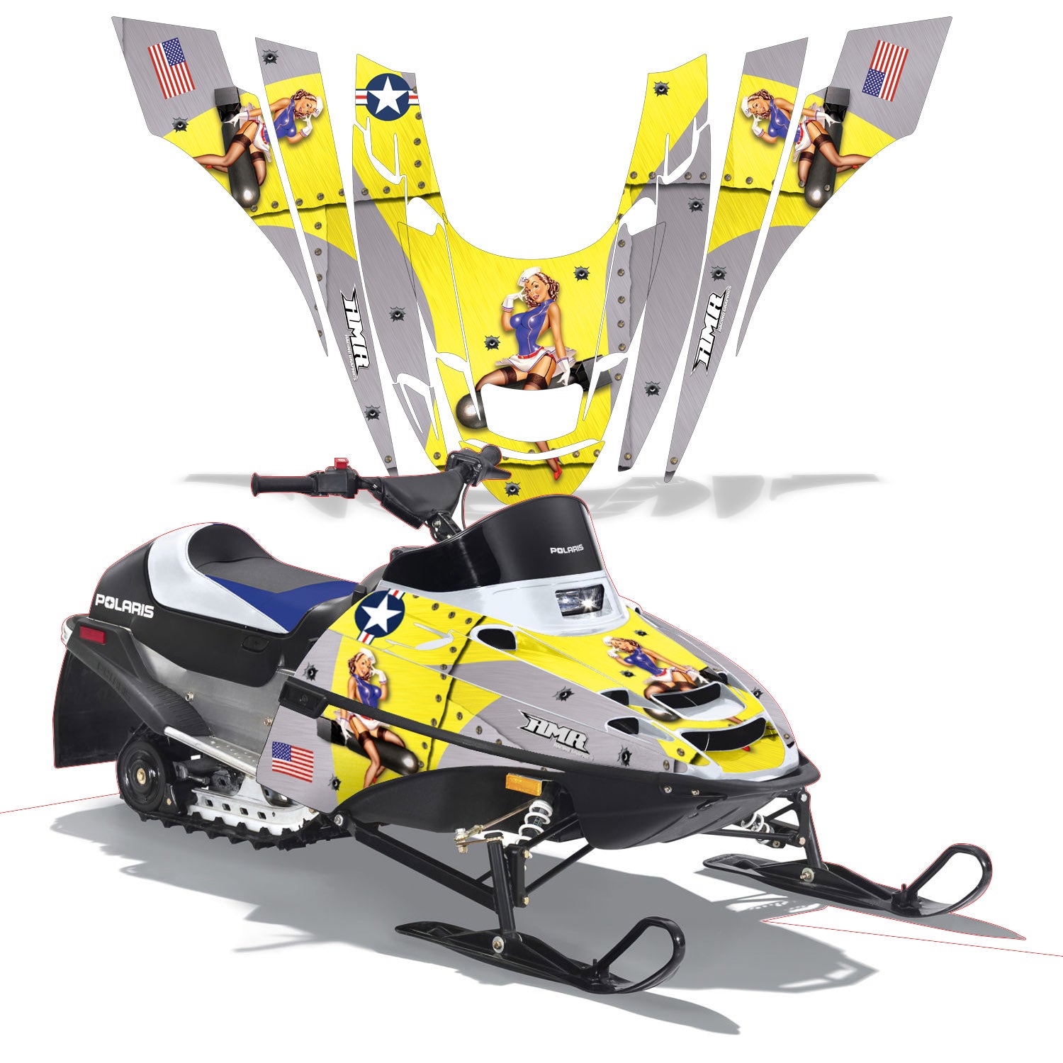 Polaris XC 120 (2000-2020) Snowmobile Graphics