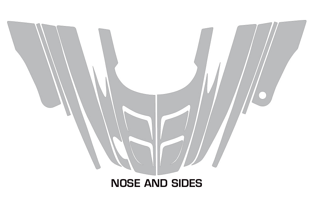 Polaris 700XC, 800XCR, 600 RMK Graphics (1999-2003)