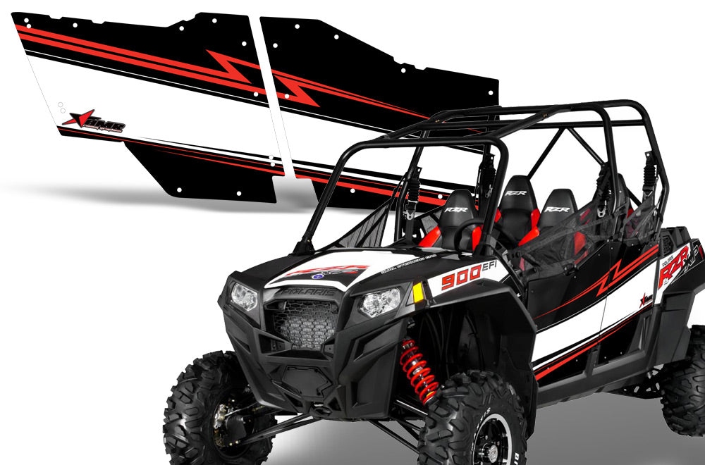 Polaris RZR 900 XP 4-Door Graphics - OEM Designs (2011-2014)