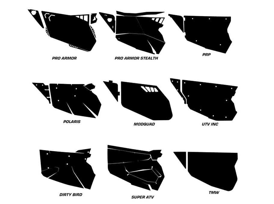 Door Types for RZR 1000