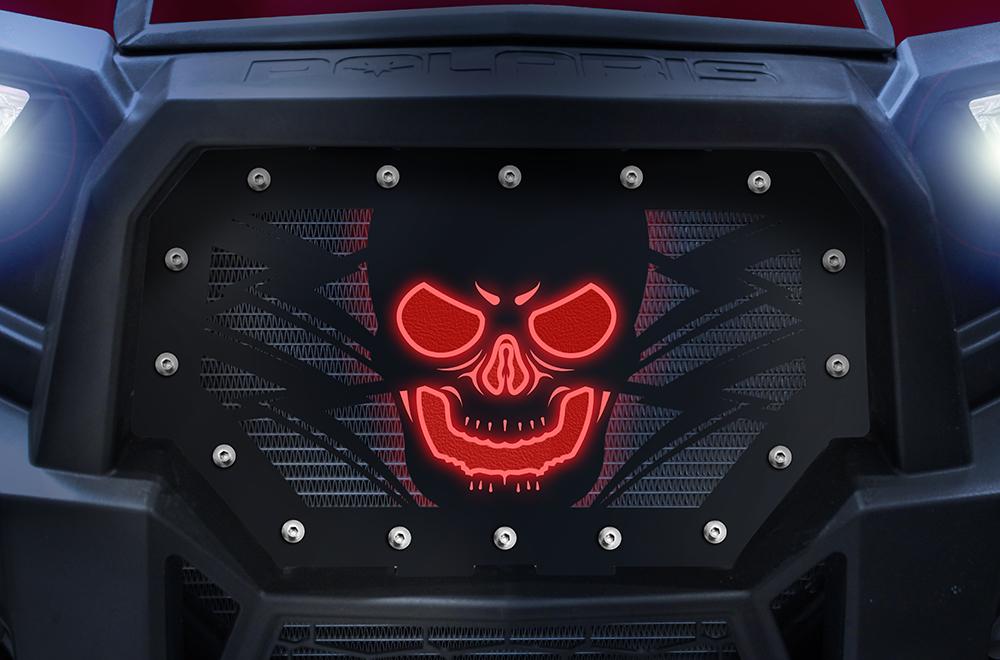 Custom Grille for Polaris RZR 1000 with LED X-Lite (2014-2018) - HAVOC