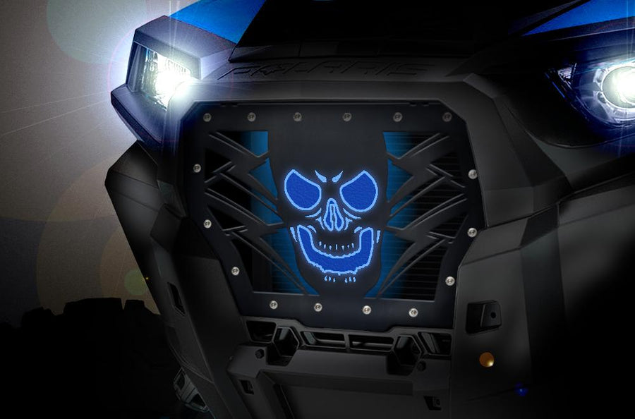 Custom Grille for Polaris RZR Turbo with X-Lite (2017-2018) - HAVOC