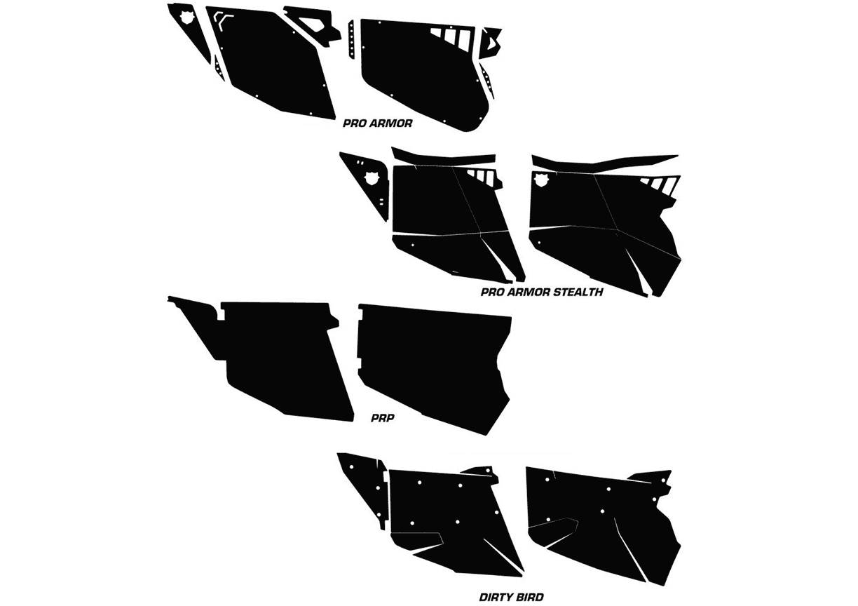 Polaris RZR 1000 4-Door Graphics (2014-2018)