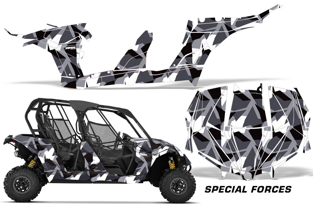 Can Am Maverick Max 4-Door ('17-'18) Complete Graphics Kit