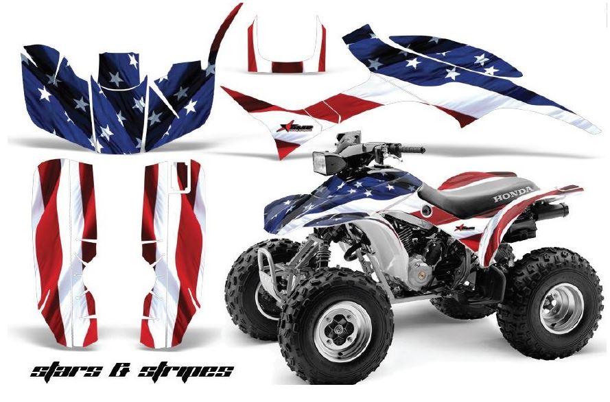 Honda 300EX Graphic Kits Over 100 Designs To Choose From, 48% OFF