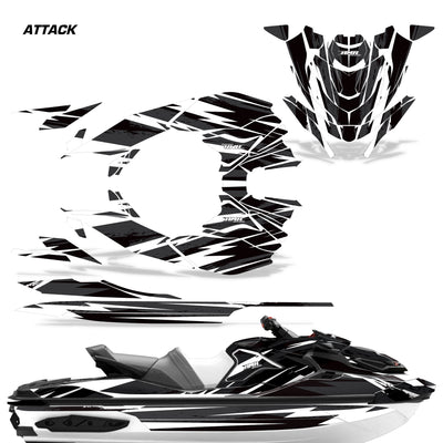 Attack - Black design