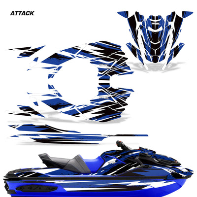 Attack - Blue design