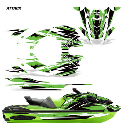 Attack - Green design