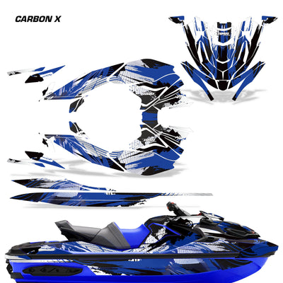 Carbon X - Blue design