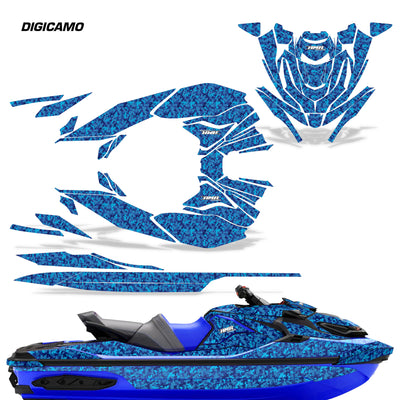 Digi Camo - Blue design