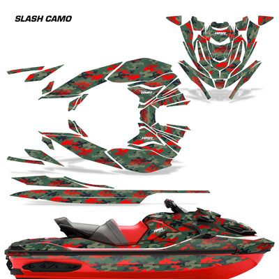 Slash Camo - Red Design