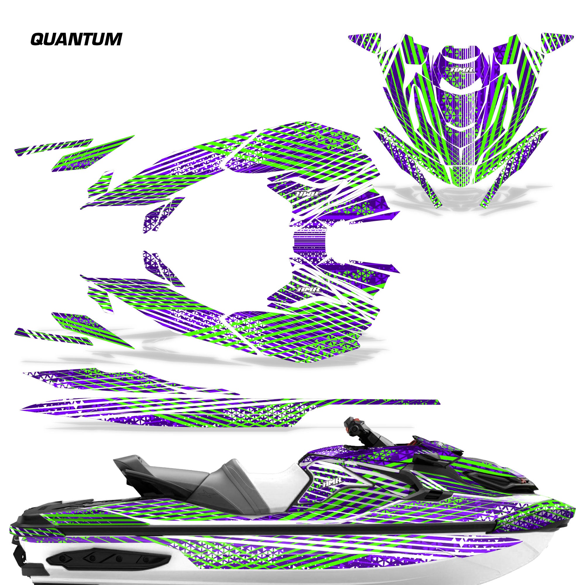 Sea Doo RXT-X-GTX 300 Watercraft Graphics (2019-2024)