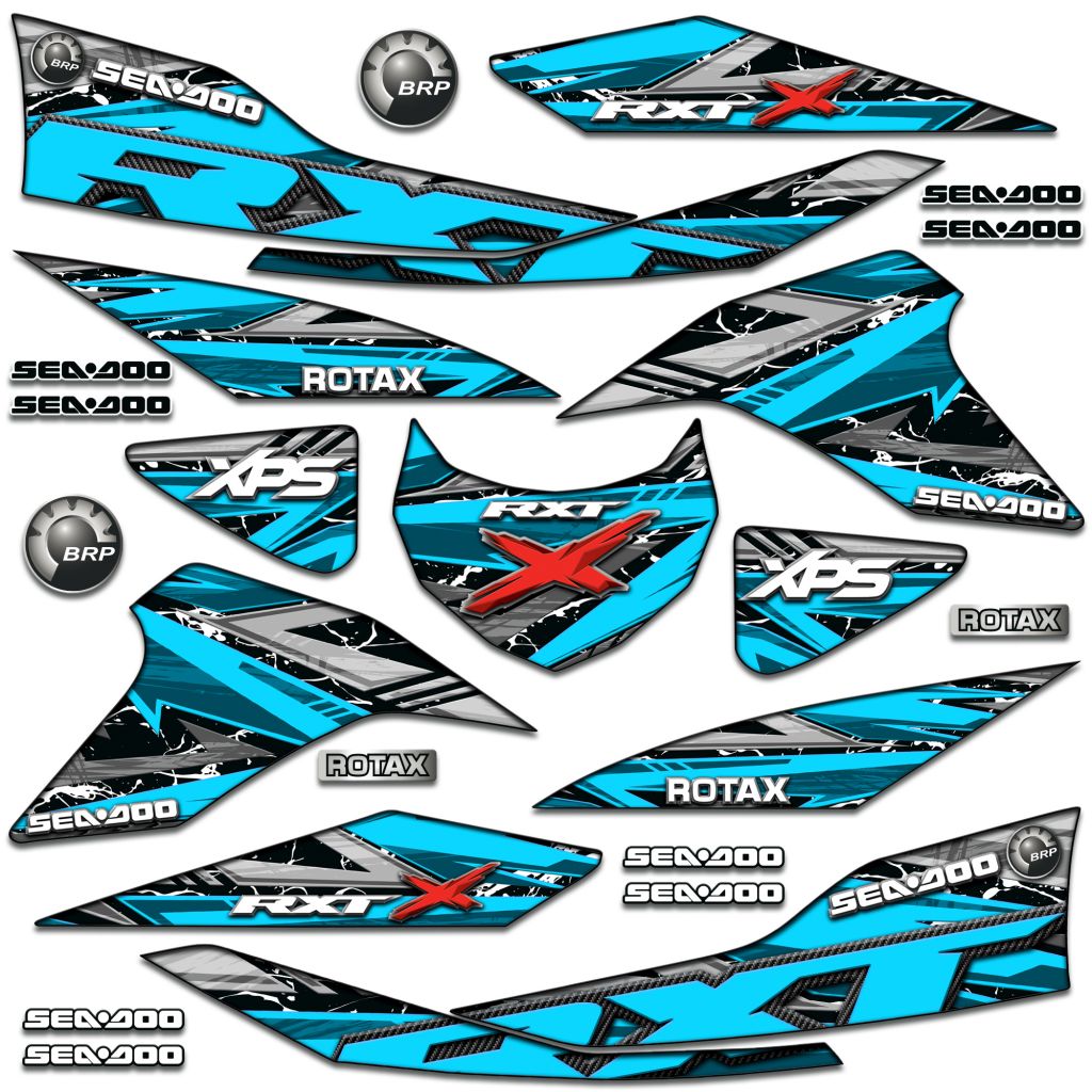 Sea Doo Bombardier Watercraft Graphics - Invision Artworks