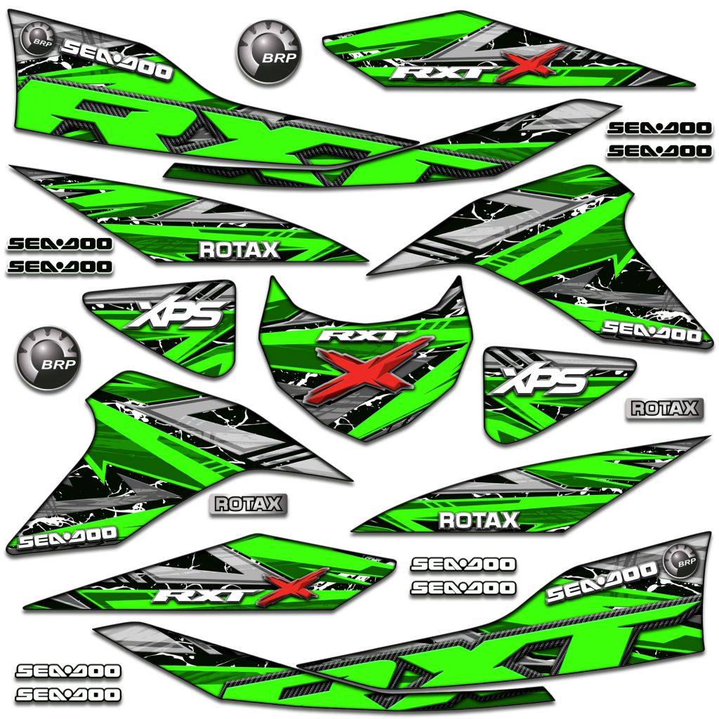 Sea-Doo Spark Rec Graphics Kit (RM Design Sea-Doo Spark Rec Graphics Kit (RM Design